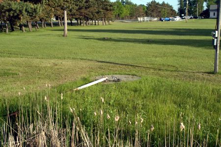 Bay Drive-In Theatre - Old Signpost